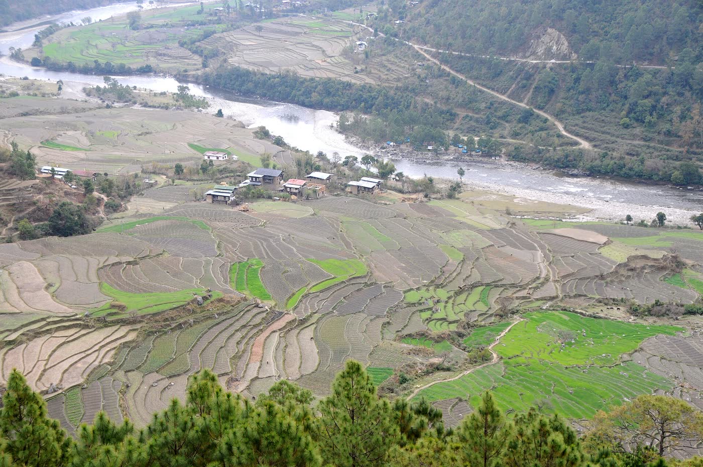 Punakha valley
